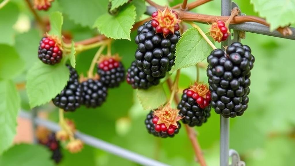 Выращивание ежевики на шпалерах. Обрезка: что, когда и как обрезать
