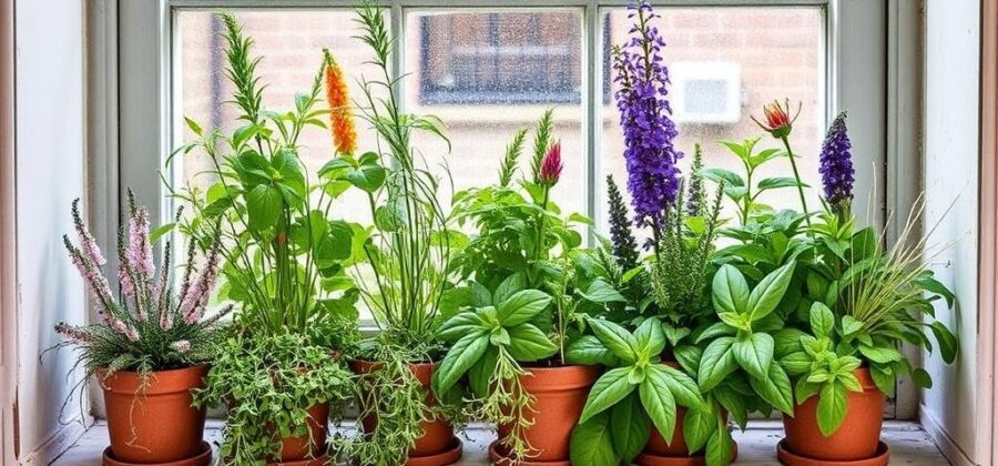 Пряные травы на подоконнике: круглогодичный урожай для кухни и настроения